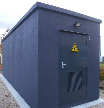 Shelter télécom pour Eure Numérique