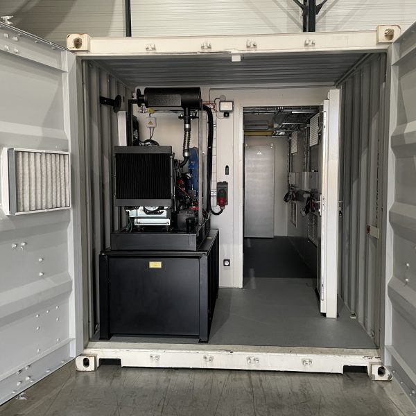 Containers Télécom « Small density » 14KW Process pour le réseau fibre Africain