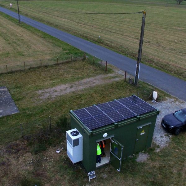 Toit photovoltaïque shelter